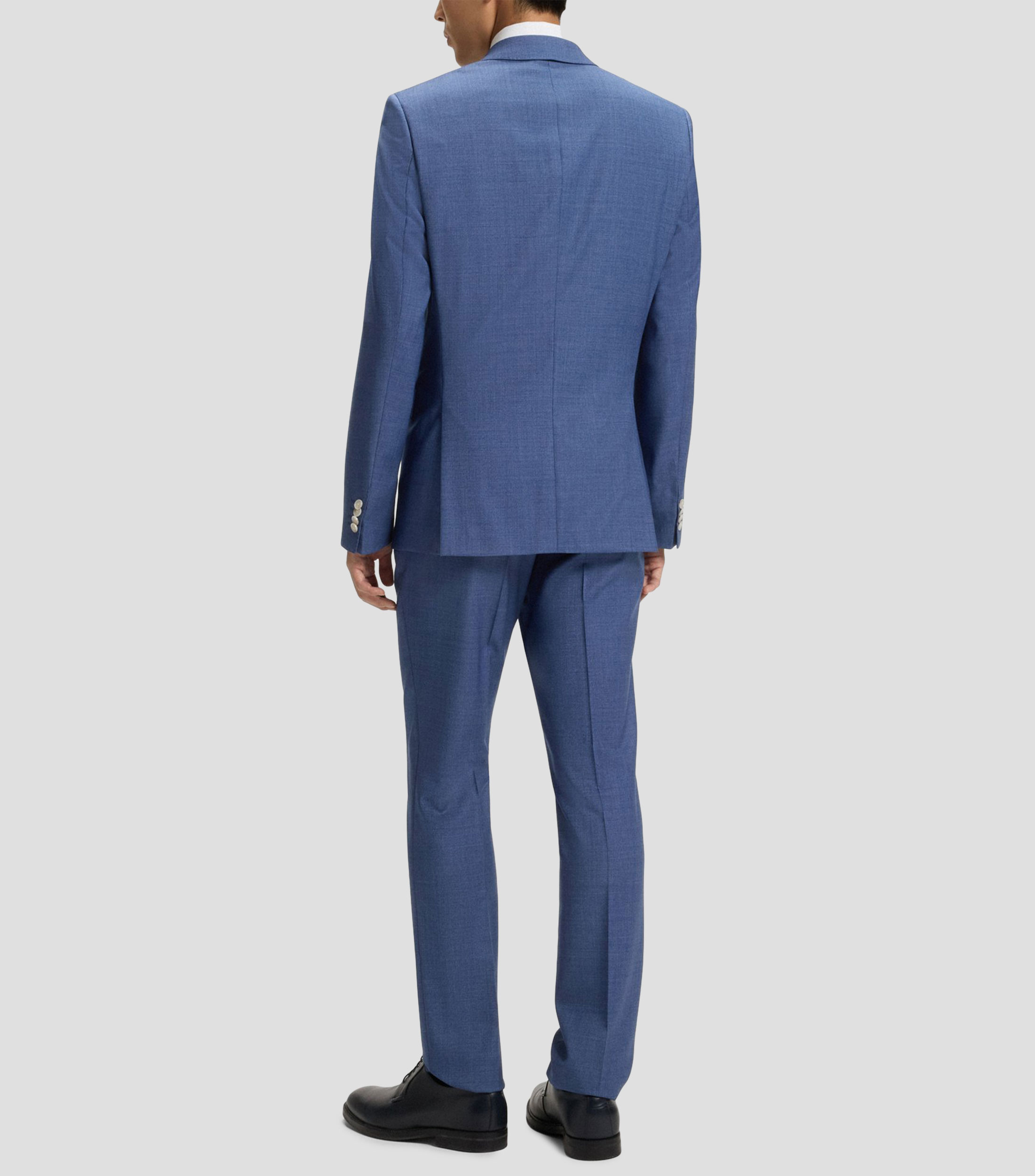 Traje 2 piezas de corte slim con diseno liso Hombre